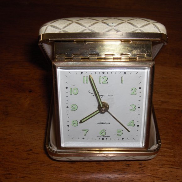 Alarm clocks, wind up travel type, Ingraham, Phinney Walker - Picture 6 of 12